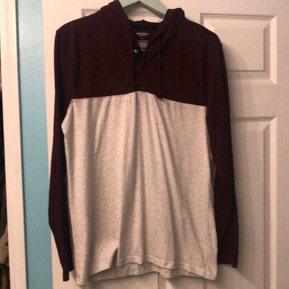 Arizona long sleeve hooded tee